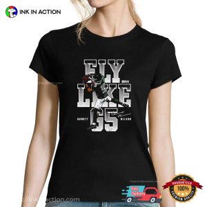 Fly Like 65 Garrett Wilson Signature T shirt 1