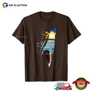 Free Palestine Palestinian Map T shirt 2