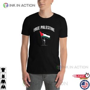 Free Palestine palestinian flag T shirt