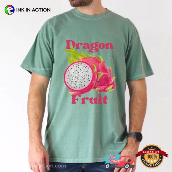 Fresh Tropical Dragon Fruit Comfort Color Tee