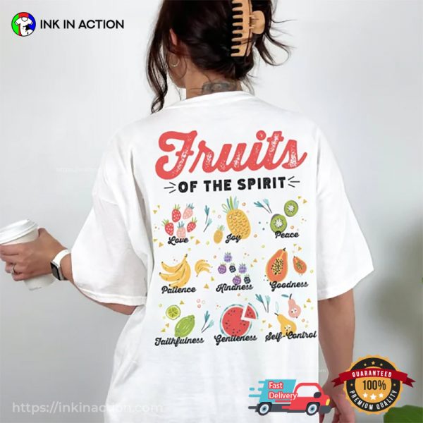 Fruit Of The Spirit Christian Comfort Color Shirt