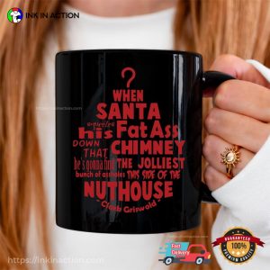 Funny Christmas Clark Griswold Quotes Coffee Cup 2