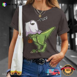 Funny Dinosaur Trick Or Treat Comfort Colors Tee