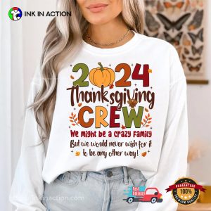 Funny Family Gobble Turkey Thanksgiving 2024 Shirt 2