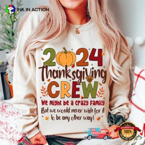 Funny Family Gobble Turkey Thanksgiving 2024 Shirt 3