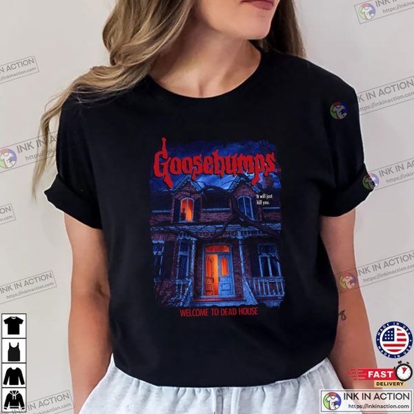 GOOSEBUMPS Welcome To Dead House Halloween T-shirt