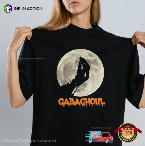 Gabaghoul Moon Night Halloween T-shirt