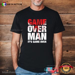 Game Over Man Bloody spooky season T shirt 2