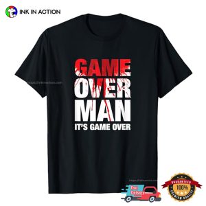 Game Over Man Bloody spooky season T shirt 4