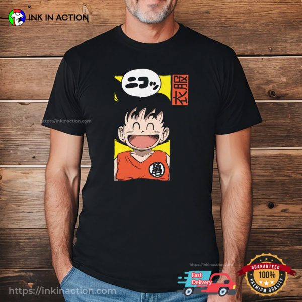 Goku Kid Dragon Ball Comic Tee