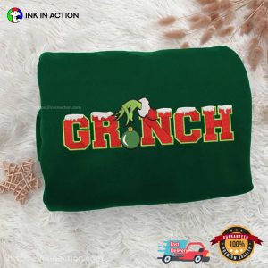 Grinchmas Grinch Movie Logo T-shirt