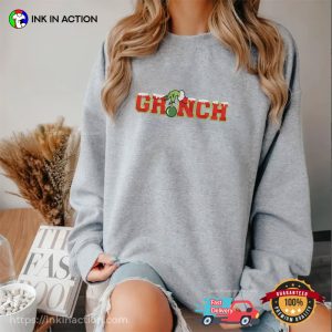 Grinchmas Grinch Movie Logo T shirt 3