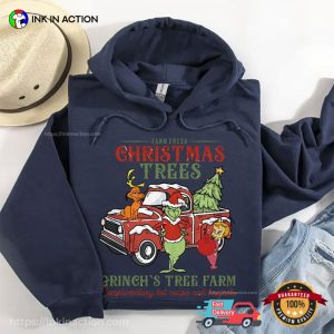 Grinch's Tree Farm Christmas Tree Vintage christmas tree shirt 2