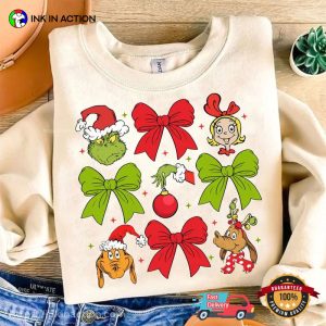 Grincmas Coquette Bow Christmas The Grinch Original T-shirt