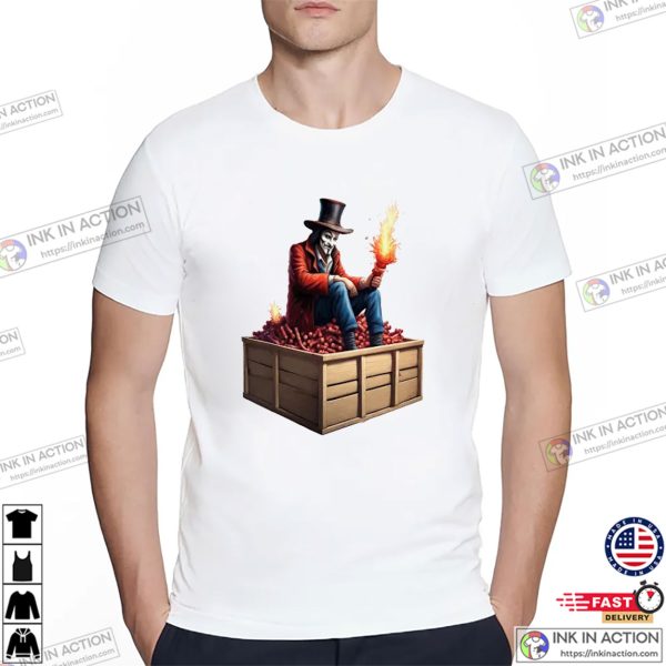 Guy Fawkes Fireworks Plot Graphic T-shirt