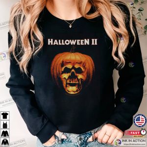 Halloween 2 Movie Pumpkin Skull T-shirt