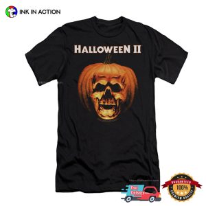 Halloween 2 Movie Pumpkin Skull T shirt 4