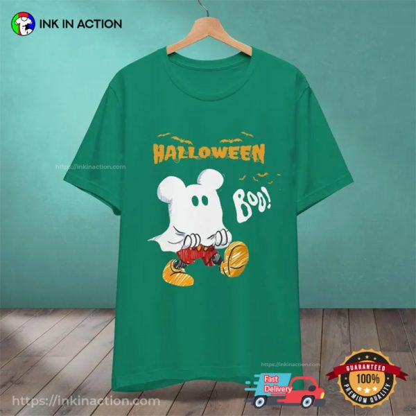 Halloween Mickey Mouse Ghost T-shirt