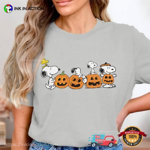 Halloween Snoopy Peanuts Comic Comfort Colors Tee