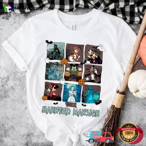 Halloween The Haunted Mansion And Mickey’s Not So Scary Party Comfort Colors Tee