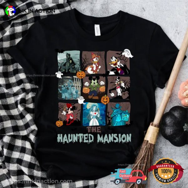 Halloween The Haunted Mansion And Mickey’s Not So Scary Party Comfort Colors Tee