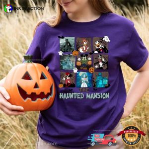 Halloween The Haunted Mansion And Mickey's Not So Scary Party Comfort Colors Tee