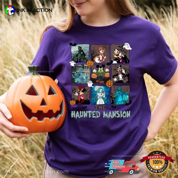 Halloween The Haunted Mansion And Mickey’s Not So Scary Party Comfort Colors Tee