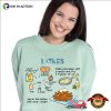 Hanukkah Jewish Latkes Recipe Clipart T-shirt