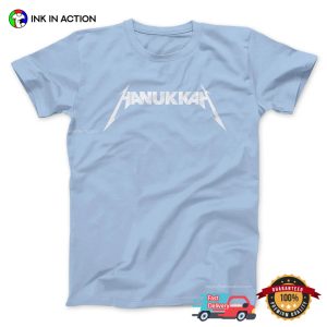 Hanukkah Rock Style T shirt 2