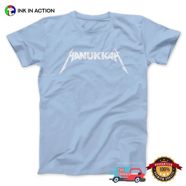 Hanukkah Rock Style T-shirt