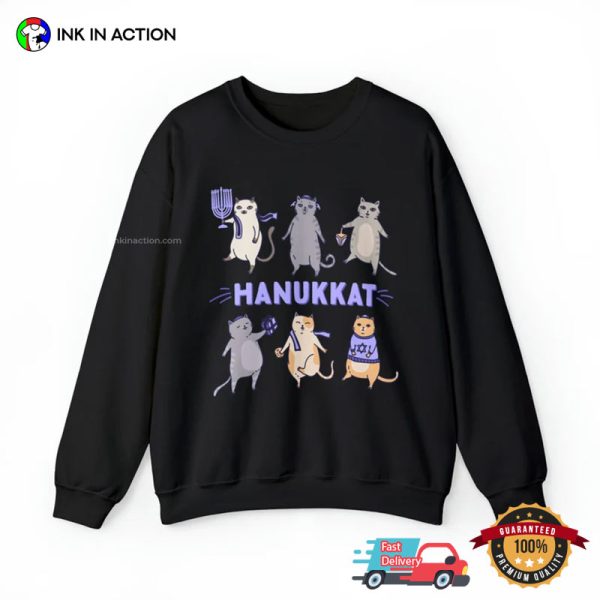 Hanukkat Meowzel Cutie Hanukkah Presents T-shirt