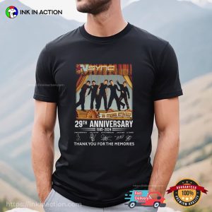 Happy NSYNC 29th Anniversary 1995 2024 The Memories T Shirt 1