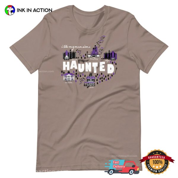 Haunted Mansion Parks Disney Spooky Tee