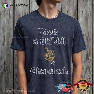 Have A Skibidi Chanukah Hanukkah Comfort Colors Tee