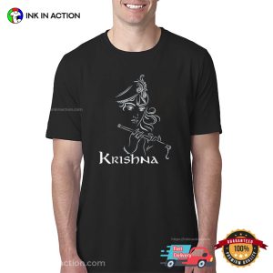 Hinduism Diwali Festival Gods Lord Krishna T Shirt 3