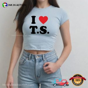 I Love T.S Basic swiftie shirt 2