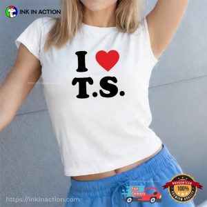 I Love T.S Basic swiftie shirt 4