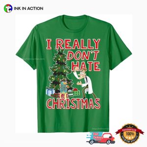 I Really Don't Hate Christmas Disney Doofenshmirtz And Perry T shirt 2