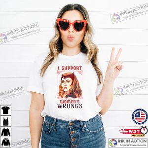 I Support Women's Scarlet Witch T shirt 3