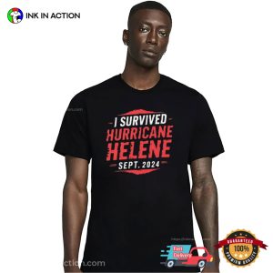 I Survived Hurricane Helene Sept 2024 Shirt