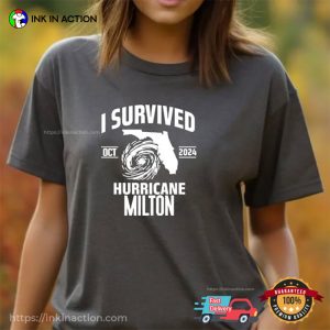 I Survived Hurricane Milton 2024 Comfort Colors T-shirt