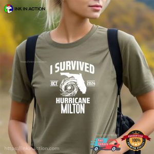 I Survived Hurricane Milton 2024 Comfort Colors T shirt 3