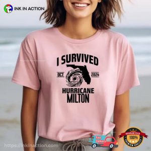 I Survived Hurricane Milton 2024 Comfort Colors T shirt 4