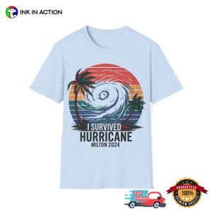 I Survived Hurricane Milton Florida Vintage Style Shirt