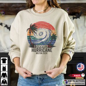 I Survived Hurricane Milton Florida Vintage Style Shirt