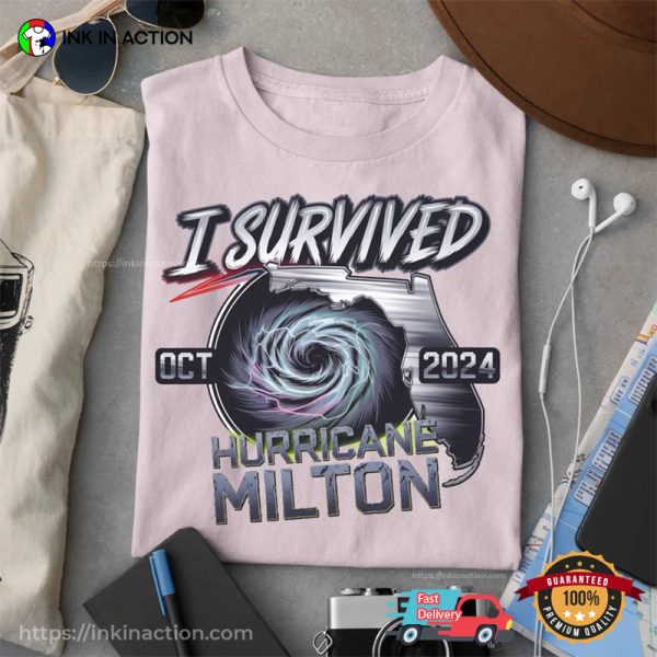 I Survived Hurricane Miton Unisex Shirt