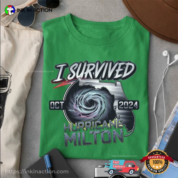 I Survived Hurricane Miton Unisex Shirt