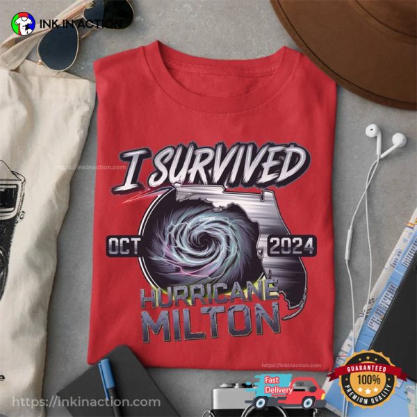 I Survived Hurricane Miton Unisex Shirt