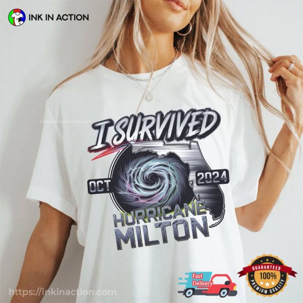 I Survived Hurricane Miton Unisex Shirt