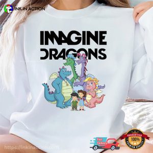 Imagine Dragon Dragon Tales Animation T shirt 1